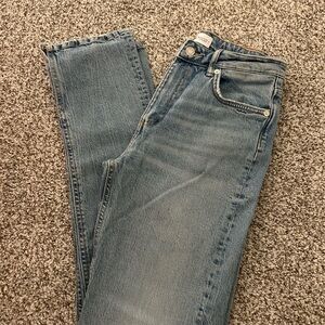 Zara Denim Straight Leg Jeans